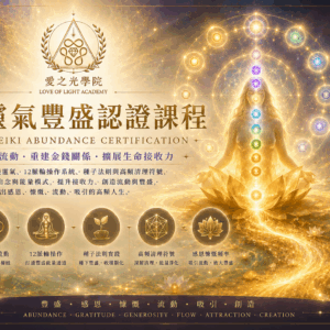 五維金錢靈氣課 五維.金錢靈氣三階段證書認證課