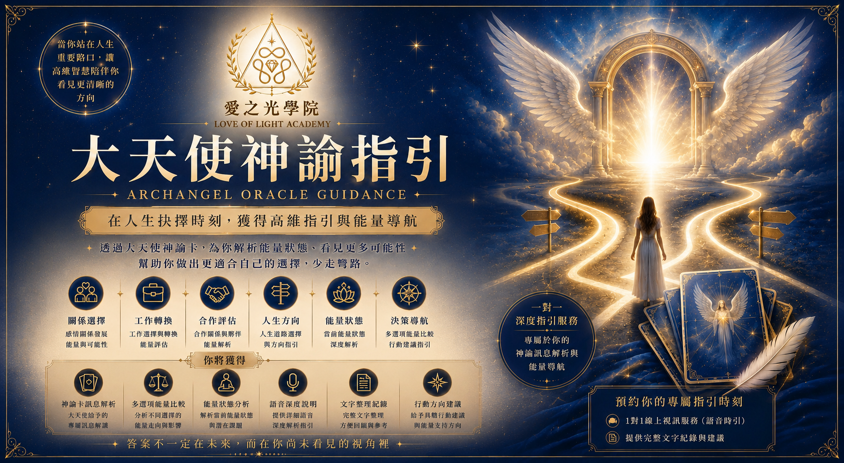 大天使神諭卡指引服務